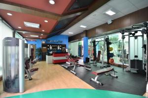 Centrum fitness w obiekcie Trace Suites by SMS Hospitality