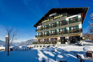 Hôtel Le Caprice Des Neiges Combloux v zimě