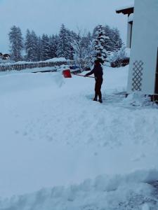 Haus Elisabeth during the winter