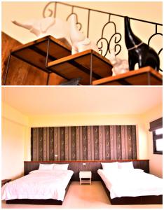 Postel nebo postele na pokoji v ubytování Sweet edge B&B