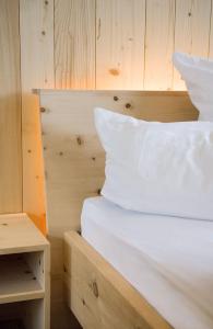 Postel nebo postele na pokoji v ubytování Schlegelhof