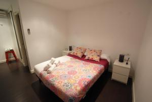 Posteľ alebo postele v izbe v ubytovaní Apartamento Puerto-Terol