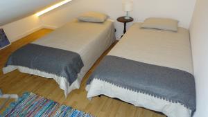 Posteľ alebo postele v izbe v ubytovaní Casinhas da Ajuda nº25