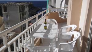 Balkón nebo terasa v ubytování Hideaway Flats