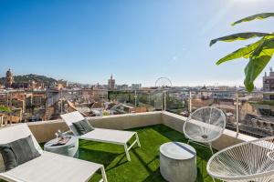 Balkon lub taras w obiekcie iloftmalaga Ático Atarazanas