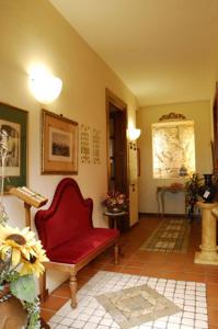 Posezení v ubytování Hotel La Rocca