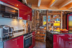 Cucina o angolo cottura di Chalet Schwalbennest
