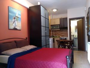 Kuchyňa alebo kuchynka v ubytovaní Beautiful apartments in Kavala