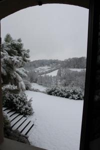 Le Vallon de Saint André v zimě