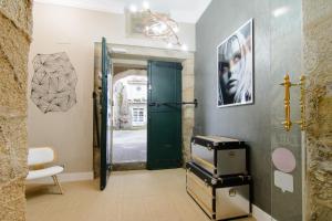 A bathroom at Pazo de Mendoza