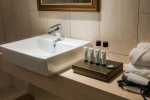 Koupelna v ubytování Reborn Suwon Silkroad Hotel