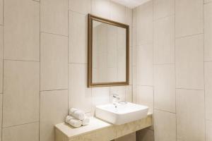 Koupelna v ubytování Reborn Suwon Silkroad Hotel
