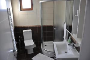 Koupelna v ubytování Hotel Prima
