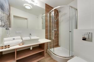 Kúpeľňa v ubytovaní Chrobry Apartamenty Gdańsk Grodzka 10