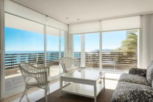Balkón alebo terasa v ubytovaní Apartamentos Marta PLAYA