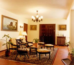 Posezení v ubytování Hotel Valentin