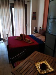 Posteľ alebo postele v izbe v ubytovaní Beautiful apartments in Kavala