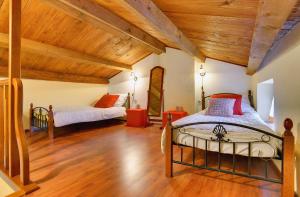 Posteľ alebo postele v izbe v ubytovaní Holiday Home Ruža