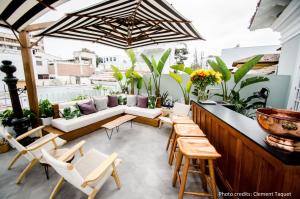Uma varanda ou terraço em Villa Barranco by Ananay Hotels