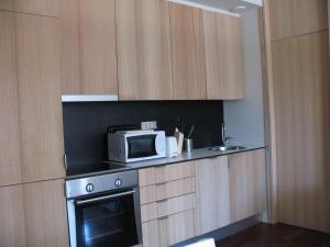 Kuchnia lub aneks kuchenny w obiekcie Apartamento playa Isla de Arosa