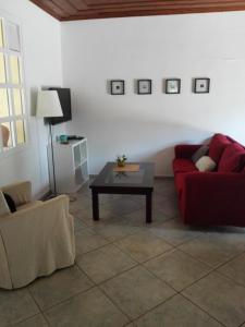 Posezení v ubytování Trouli House
