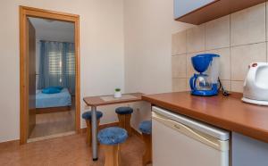 Kuchyň nebo kuchyňský kout v ubytování Apartments Ivana-Gustirna