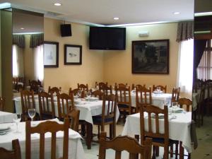 Restaurace v ubytování Hotel Cabeza
