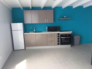Kuchyň nebo kuchyňský kout v ubytování Le Domaine Turquoise