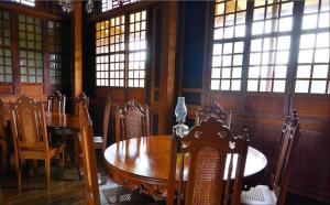 Restaurace v ubytování Casa Simeon