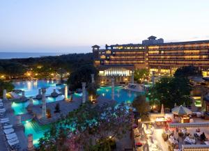 a city with a lot of tall buildings at Xanadu Resort Hotel - High Class All Inclusive in Belek