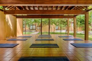 Zahrada ubytování Jetwing Ayurveda Pavilions