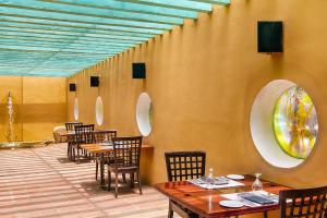 Posezení v ubytování Jetwing Ayurveda Pavilions