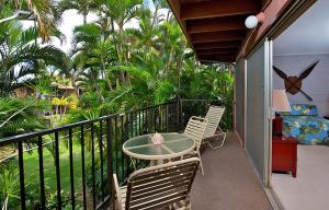 Maui Sands #6E tesisinde bir balkon veya teras