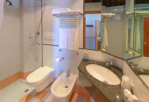 Ванная комната в Hotel Palace