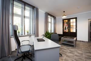 Posezení v ubytování Apartamenty Bystra