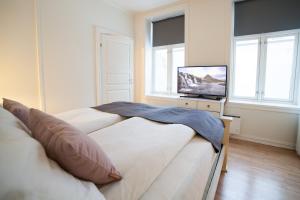 TV a/nebo společenská místnost v ubytování Vika I, As Home