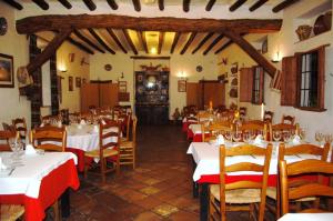 Restaurace v ubytování Posada de Jose Mª El Tempranillo