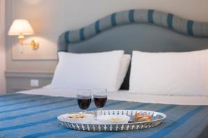 Postel nebo postele na pokoji v ubytování Ruins B&B