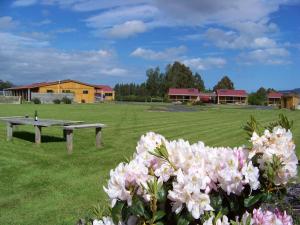 Zahrada ubytování Longbourne Lodge Motel Mosgiel