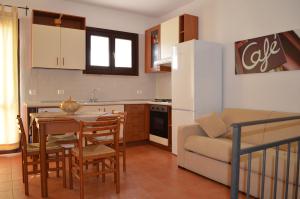 Kuchyň nebo kuchyňský kout v ubytování Casa Mare San Vito Lo Capo