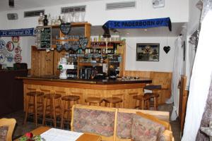 Lounge nebo bar v ubytování Hildfelder Stübchen