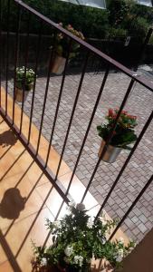 A balcony or terrace at Piccolo Appartamento Casa Vacanze B&B Angela