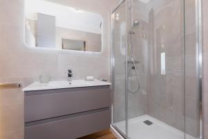 Kúpeľňa v ubytovaní Apartament Iwona Międzyzdroje + 26 fotografií
