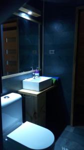 Koupelna v ubytování Lackuntur Pucón departamentos + 17 fotografií
