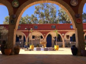 Exteriér nebo vchod ubytování Camping & Hôtel Le Calme