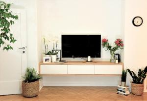 TV a/nebo společenská místnost v ubytování Apartment myhome Zagreb