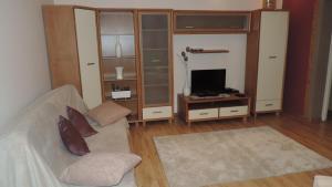 Telewizja i/lub zestaw kina domowego w obiekcie Apartament Krystyna
