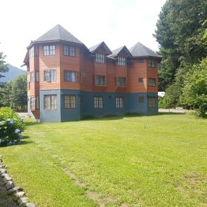 Um jardim em Santa Maria Pucon
