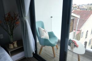 Posezení v ubytování Dalat Memory Inn