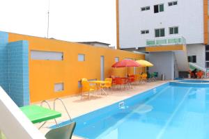 Πισίνα στο ή κοντά στο Paradisia Hotel
